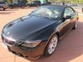 Jet Black - 6 Series 645i Convertible Photo No. 2