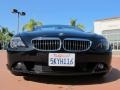 Jet Black - 6 Series 645i Convertible Photo No. 3