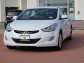 2012 Shimmering White Hyundai Elantra GLS  photo #1