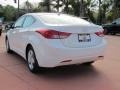 2012 Shimmering White Hyundai Elantra GLS  photo #3