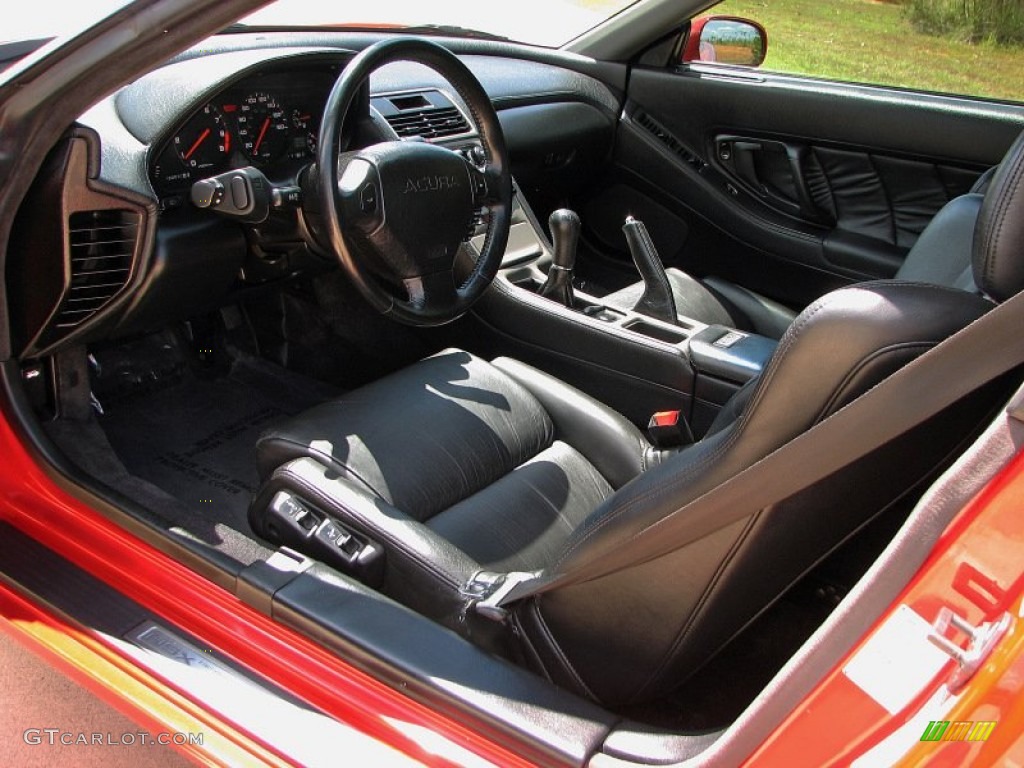 Black Interior 1991 Acura NSX Standard NSX Model Photo #57342718