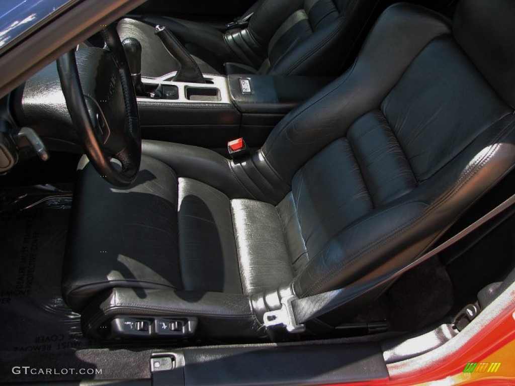 Black Interior 1991 Acura NSX Standard NSX Model Photo #57342736