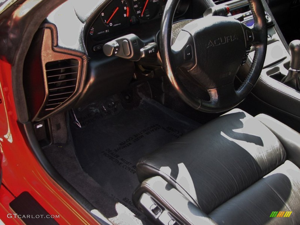 1991 Acura NSX Standard NSX Model Black Steering Wheel Photo #57342742