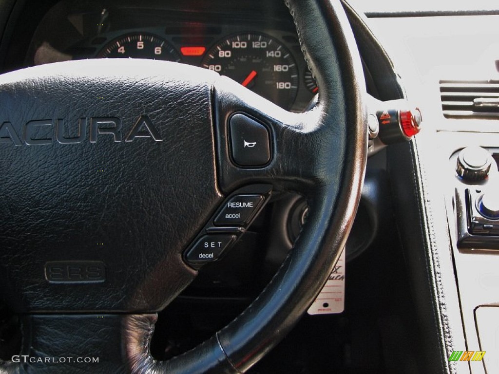 1991 Acura NSX Standard NSX Model Black Steering Wheel Photo #57342892