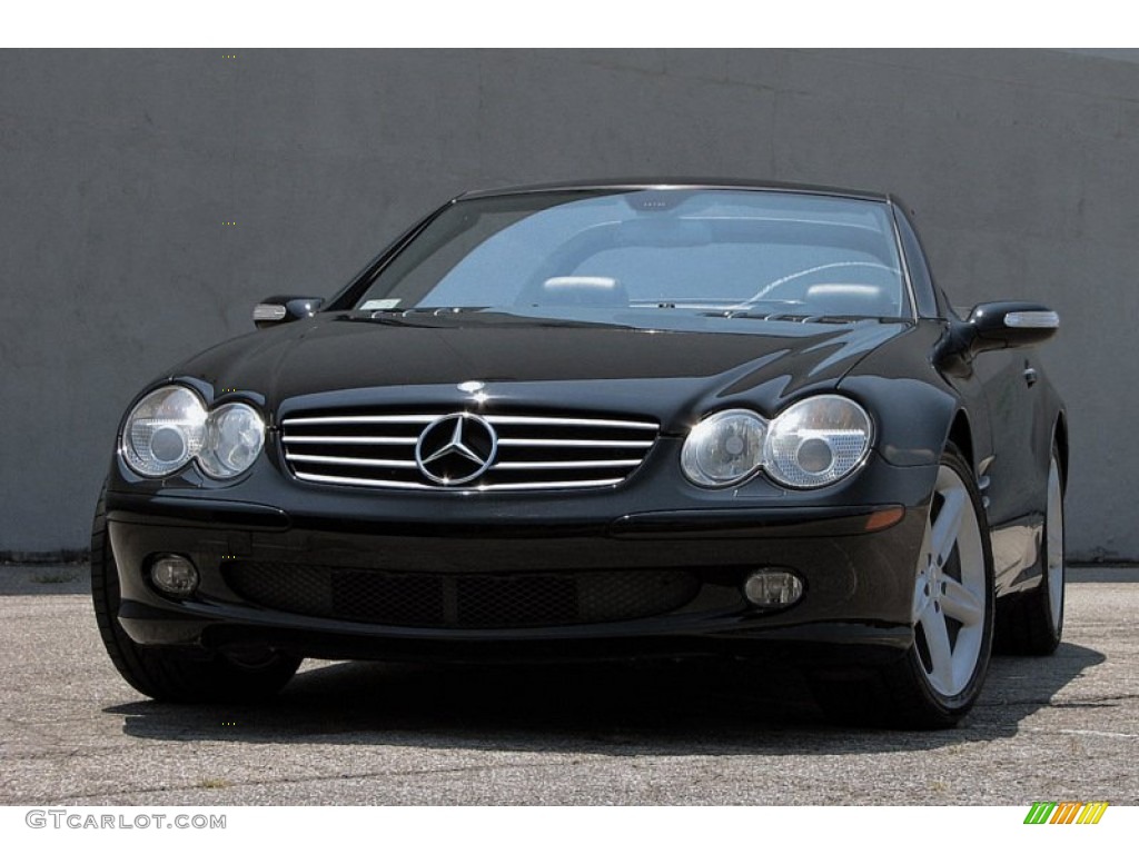 2005 SL 500 Roadster - Black / Charcoal photo #31