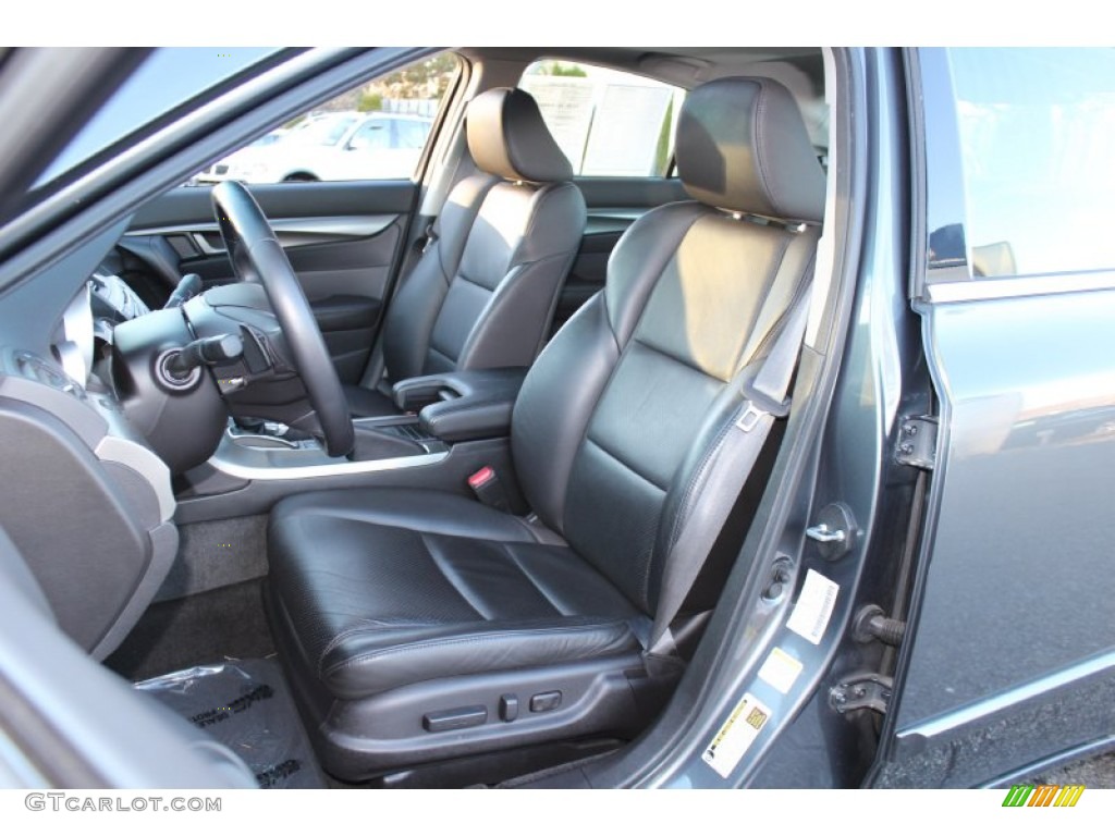 Ebony Black Interior 2011 Acura TL 3.5 Technology Photo #57343384