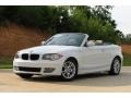 2009 Alpine White BMW 1 Series 128i Convertible  photo #2