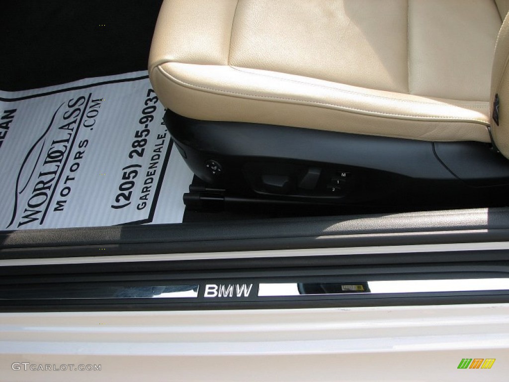 2009 1 Series 128i Convertible - Alpine White / Savanna Beige/Black Boston Leather photo #14