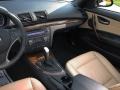 Savanna Beige/Black Boston Leather Dashboard Photo for 2009 BMW 1 Series #57344014