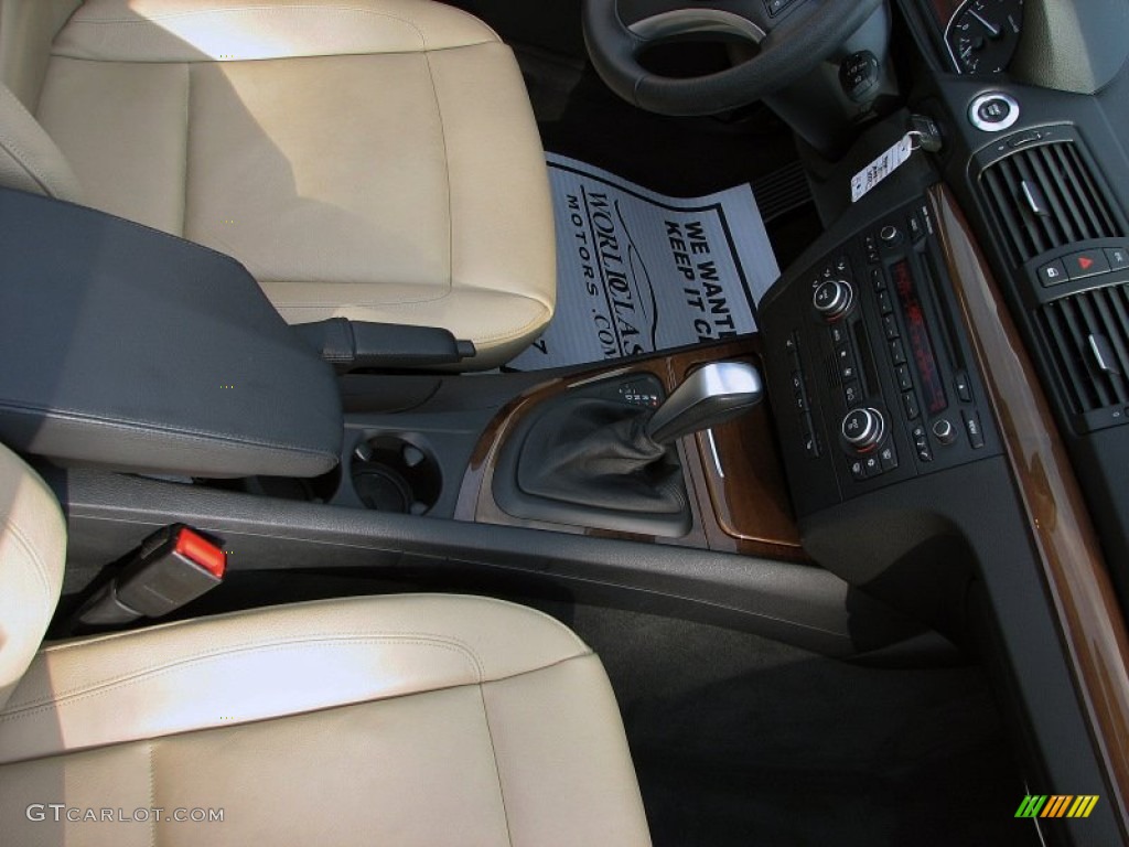 2009 1 Series 128i Convertible - Alpine White / Savanna Beige/Black Boston Leather photo #26