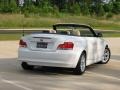 2009 Alpine White BMW 1 Series 128i Convertible  photo #38