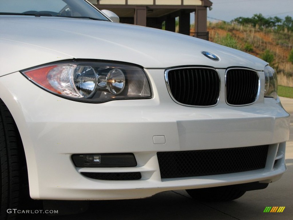 2009 1 Series 128i Convertible - Alpine White / Savanna Beige/Black Boston Leather photo #43