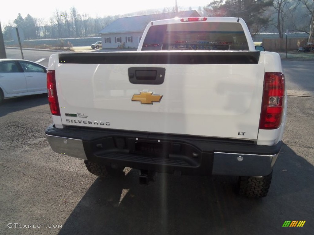 2012 Silverado 1500 LT Extended Cab 4x4 - Summit White / Ebony photo #7