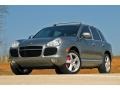 2004 Titanium Metallic Porsche Cayenne Turbo  photo #3