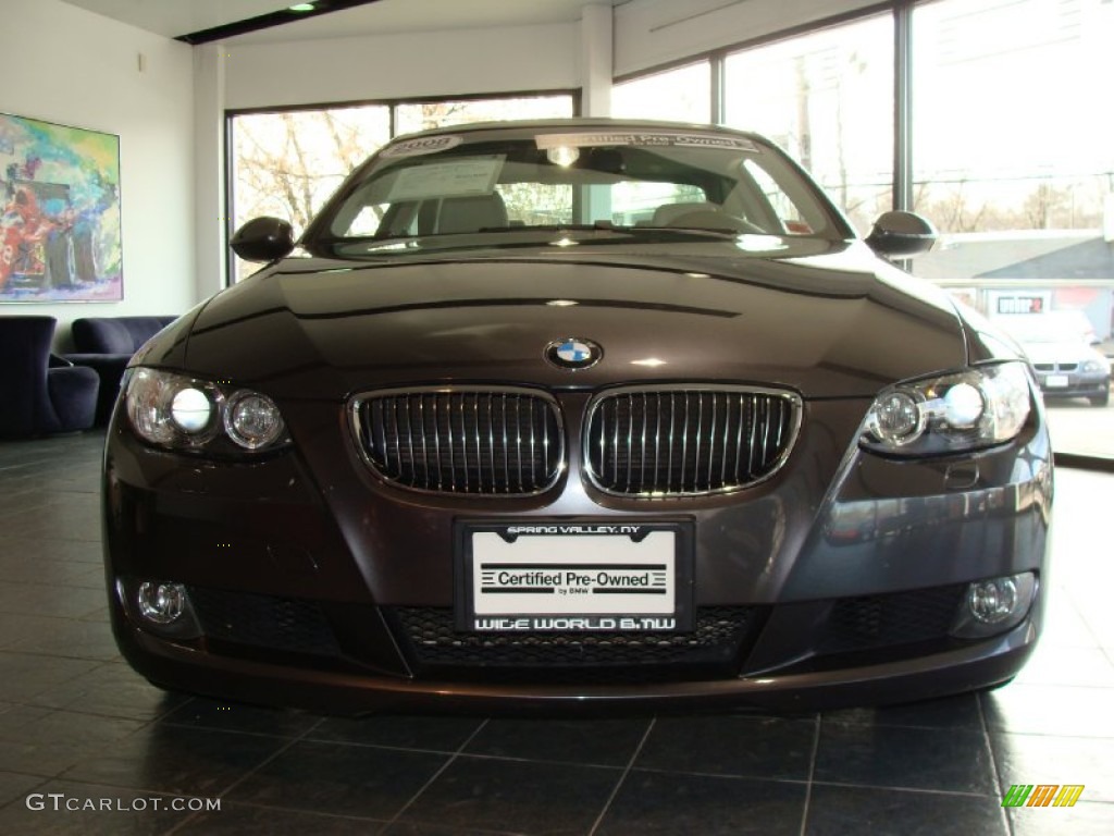 2008 3 Series 328xi Coupe - Sparkling Graphite Metallic / Gray photo #2