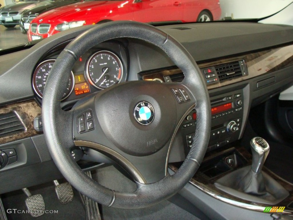 2008 3 Series 328xi Coupe - Sparkling Graphite Metallic / Gray photo #12