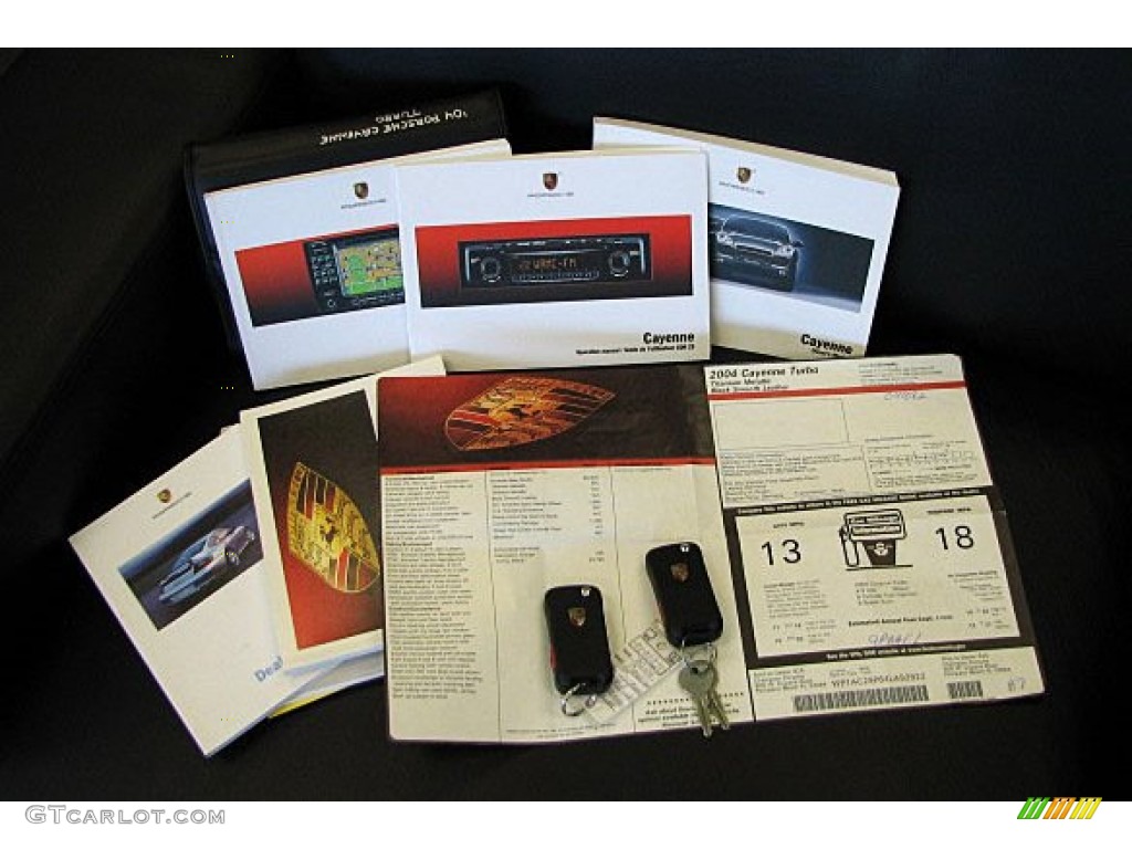 2004 Porsche Cayenne Turbo Books/Manuals Photo #57345034