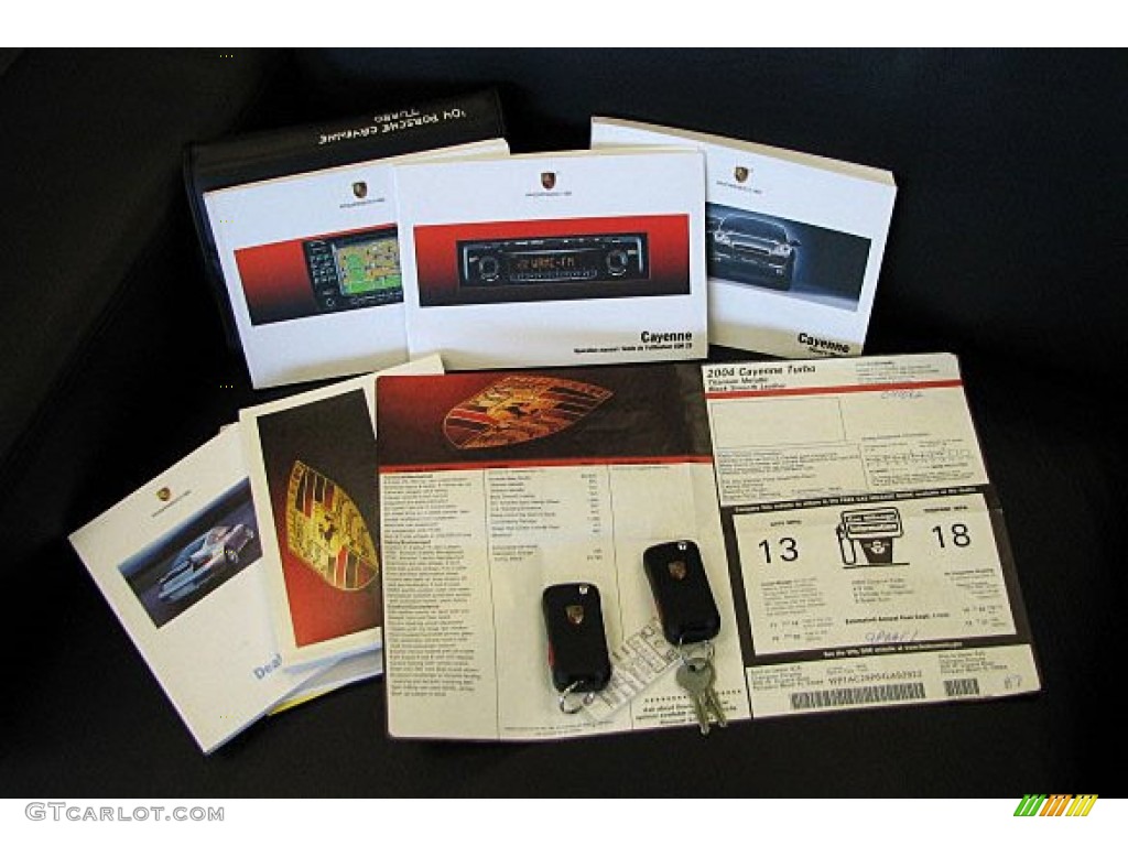 2004 Porsche Cayenne Turbo Books/Manuals Photos