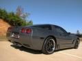 2003 Medium Spiral Gray Metallic Chevrolet Corvette Coupe  photo #6