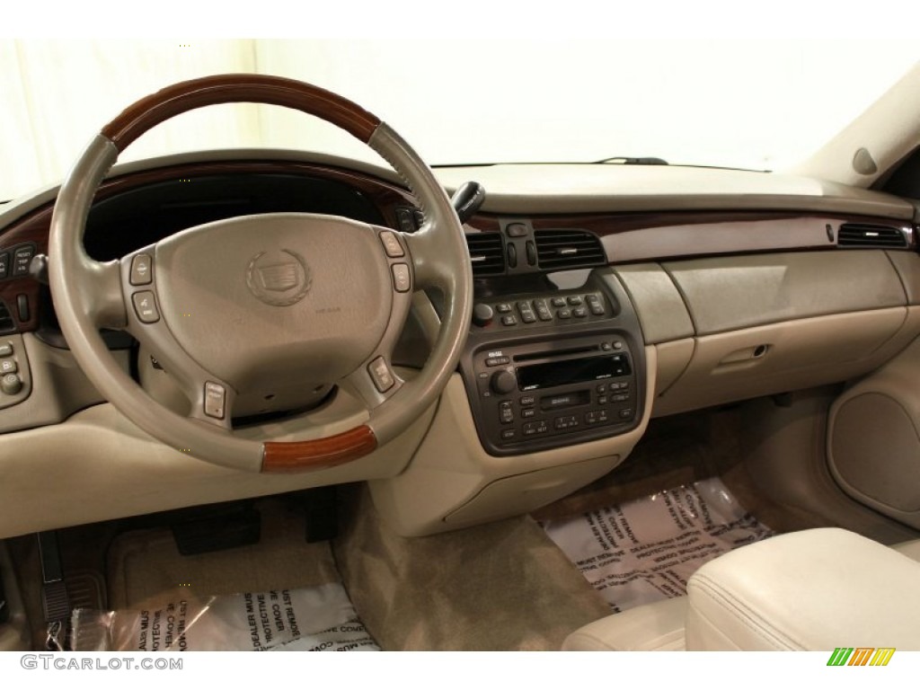 2003 Cadillac DeVille DHS Neutral Shale Beige Dashboard Photo #57345394