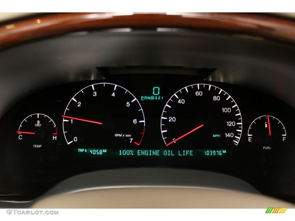 2003 Cadillac DeVille DHS Gauges Photo #57345397