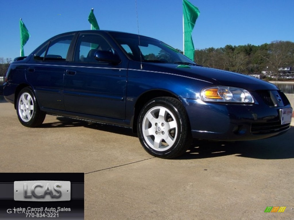 2006 Sentra 1.8 S Special Edition - Blue Dusk Metallic / Charcoal photo #1