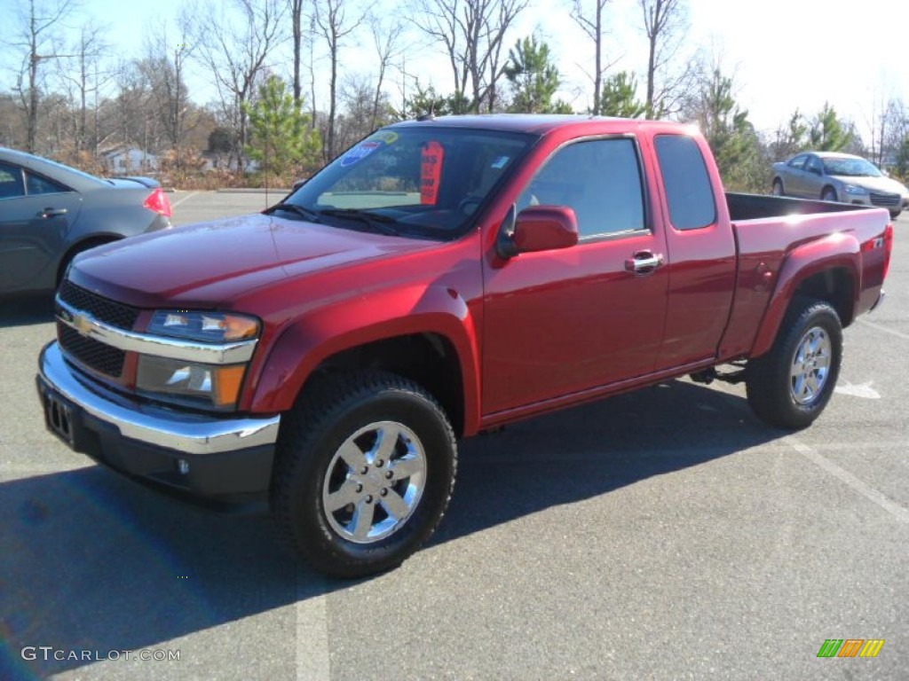 Cardinal Red Metallic Chevrolet Colorado