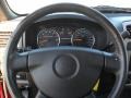 Ebony/Light Cashmere 2010 Chevrolet Colorado LT Extended Cab Steering Wheel