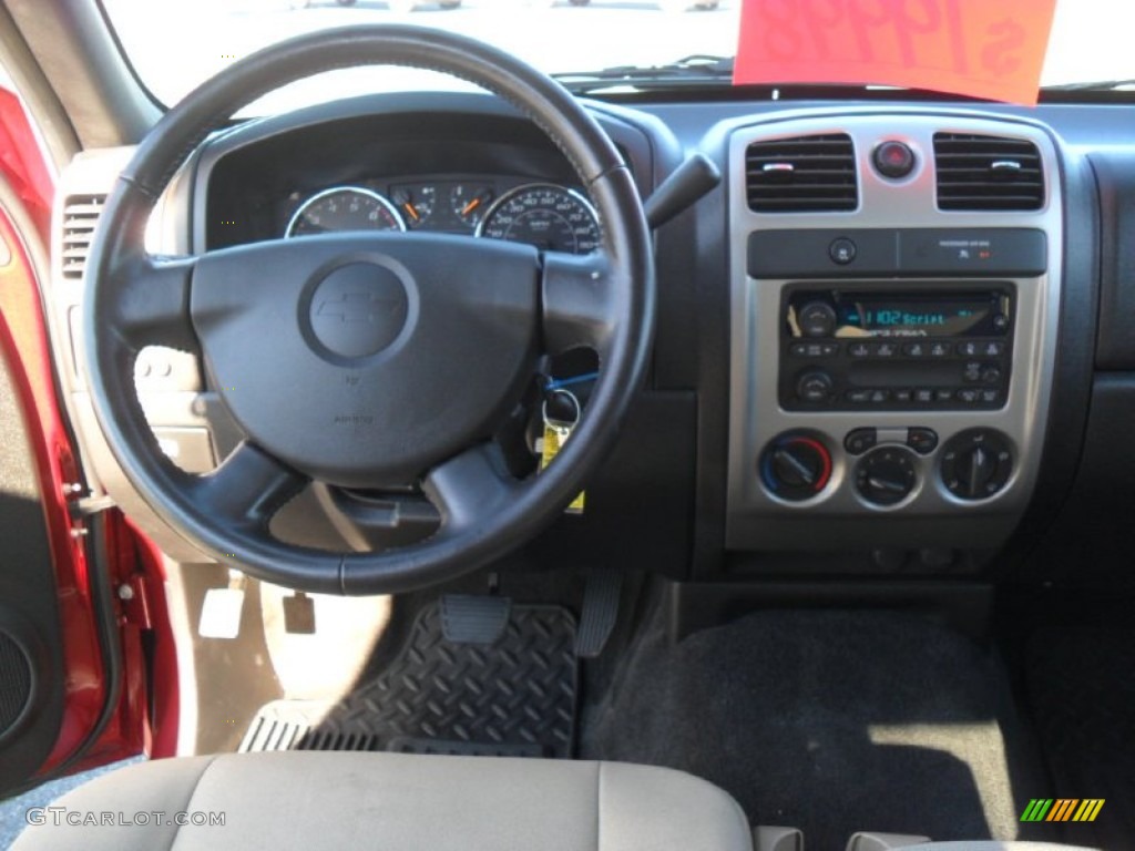 2010 Colorado LT Extended Cab - Cardinal Red Metallic / Ebony/Light Cashmere photo #14