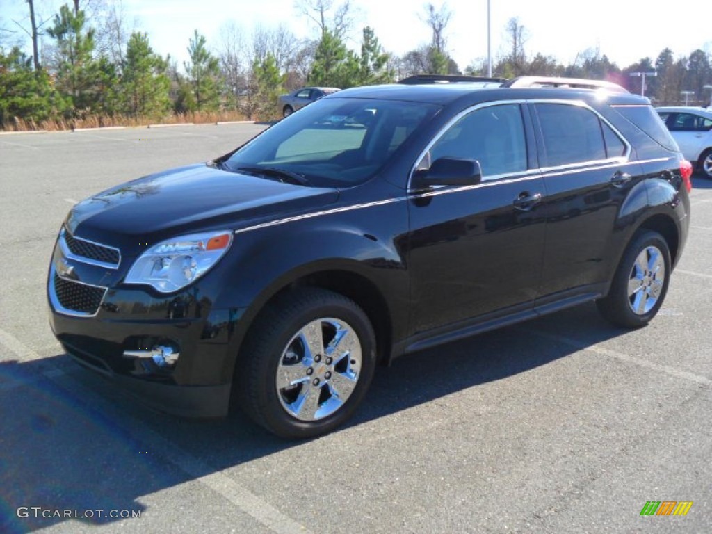 2012 Equinox LT - Black / Light Titanium/Jet Black photo #1