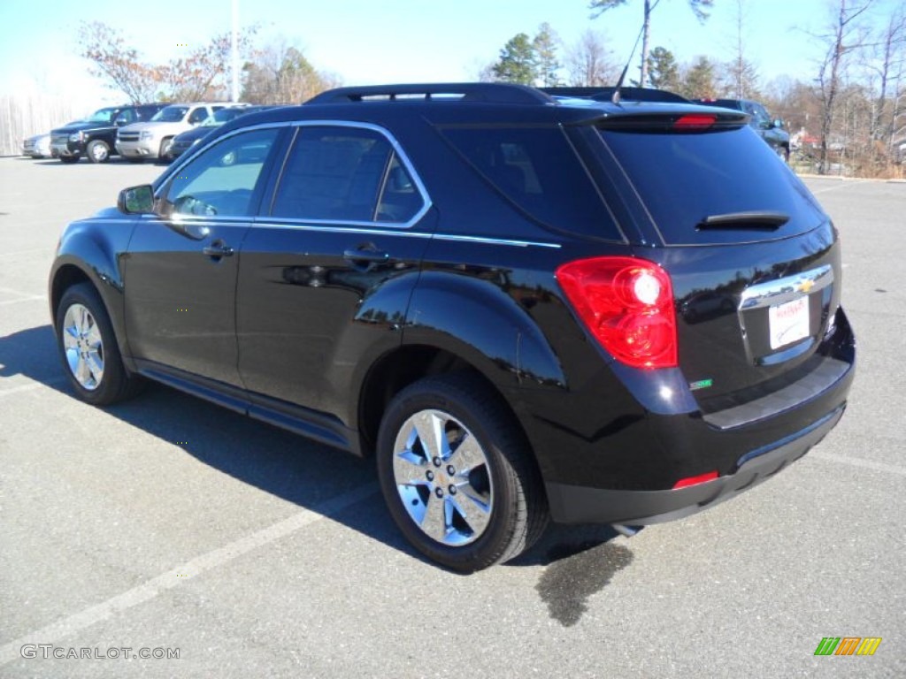 2012 Equinox LT - Black / Light Titanium/Jet Black photo #2