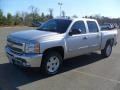 2012 Silver Ice Metallic Chevrolet Silverado 1500 LT Crew Cab 4x4  photo #1