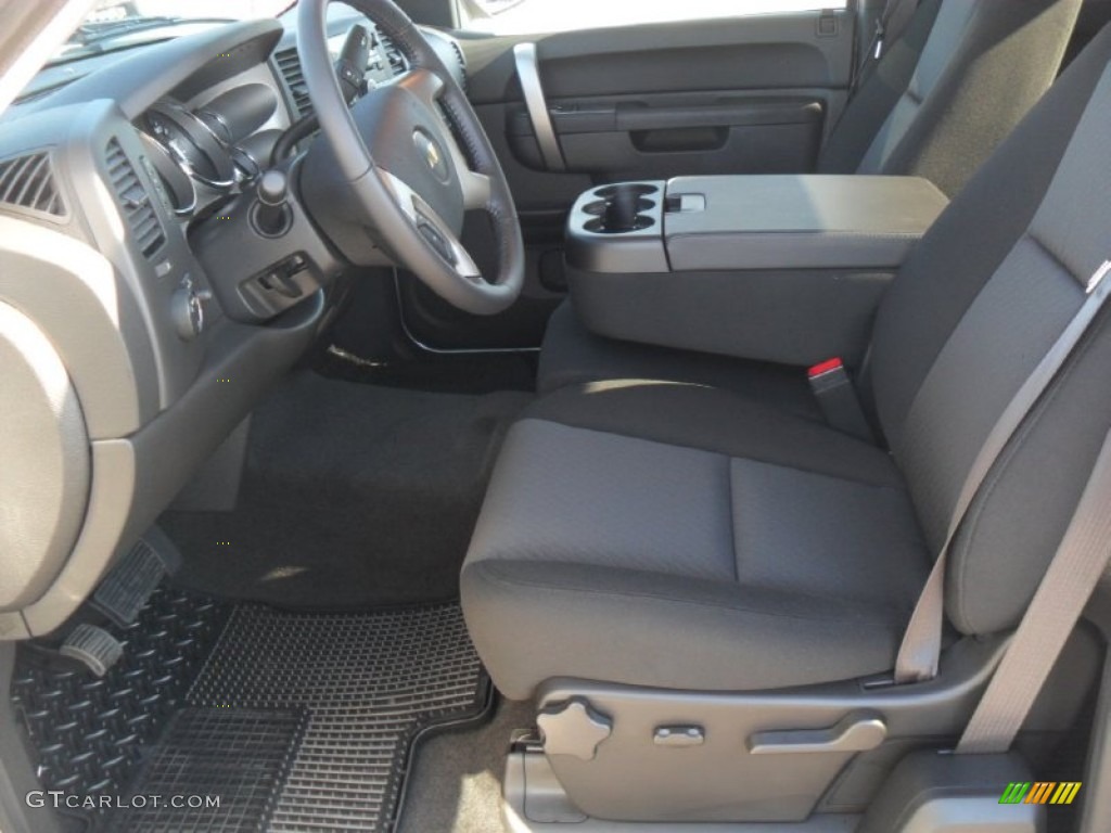 2012 Silverado 1500 LT Extended Cab - Silver Ice Metallic / Ebony photo #7