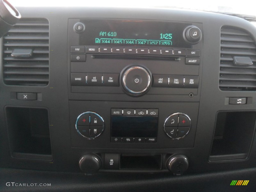 2012 Silverado 1500 LT Extended Cab - Silver Ice Metallic / Ebony photo #10