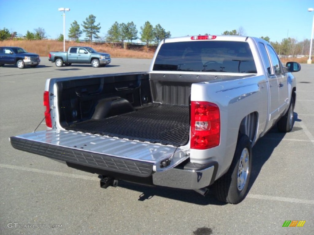 2012 Silverado 1500 LT Extended Cab - Silver Ice Metallic / Ebony photo #18