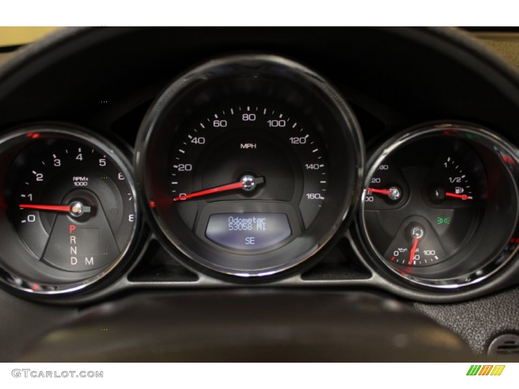 2009 Cadillac CTS 4 AWD Sedan Gauges Photo #57347748