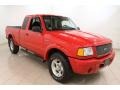 Bright Red 2003 Ford Ranger Edge SuperCab 4x4