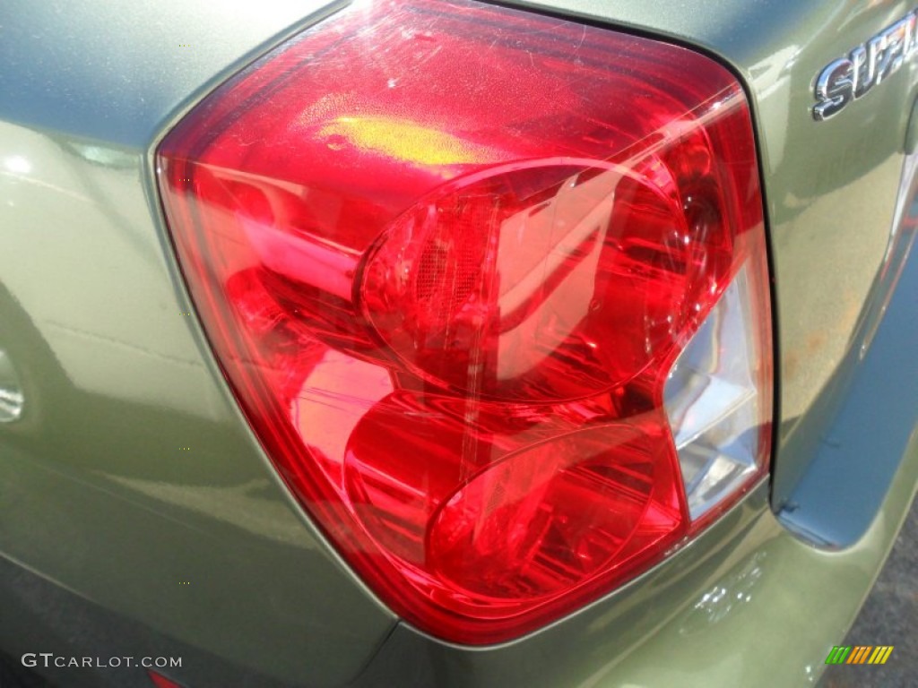 2006 Forenza Sedan - Desert Green Metallic / Grey photo #4