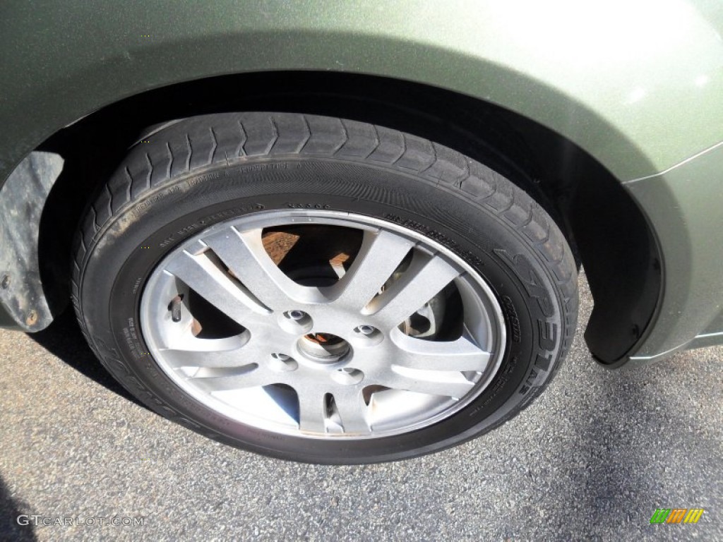 2006 Forenza Sedan - Desert Green Metallic / Grey photo #9