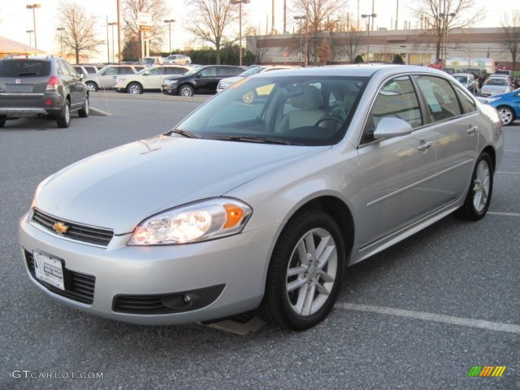 2011 Impala LTZ - Silver Ice Metallic / Gray photo #3