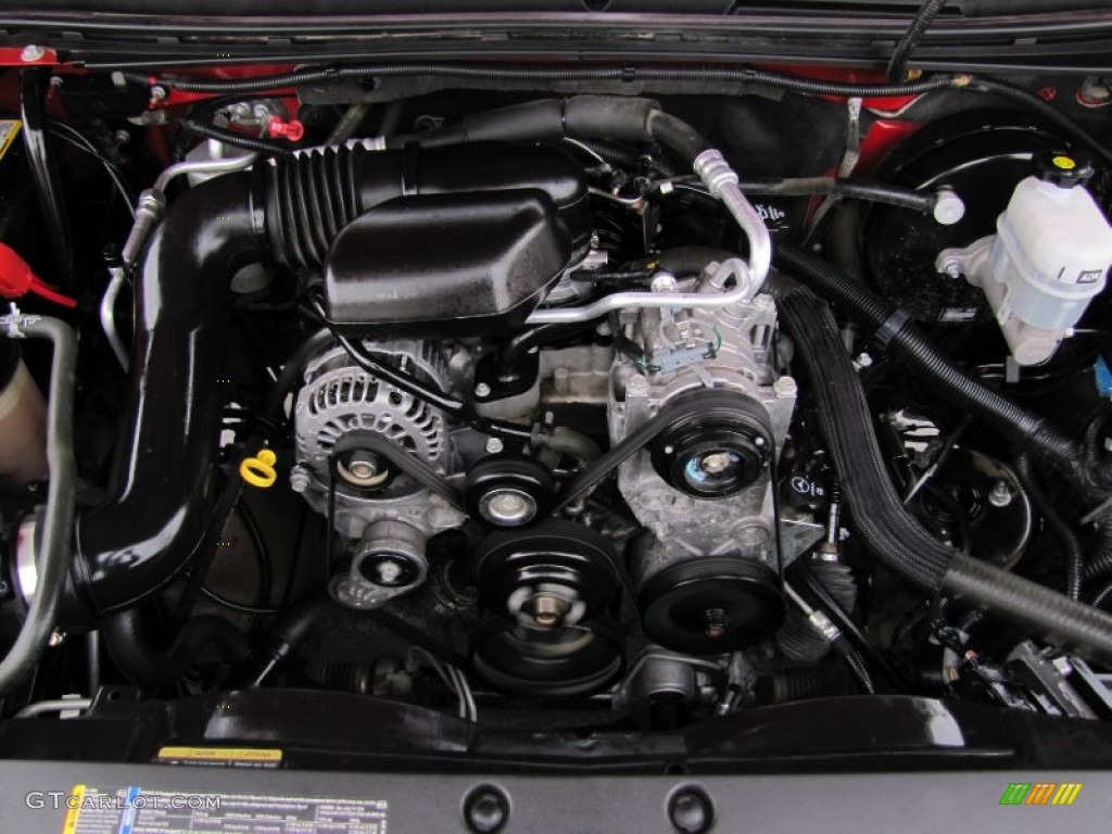 2009 Silverado 1500 Regular Cab - Victory Red / Dark Titanium photo #21