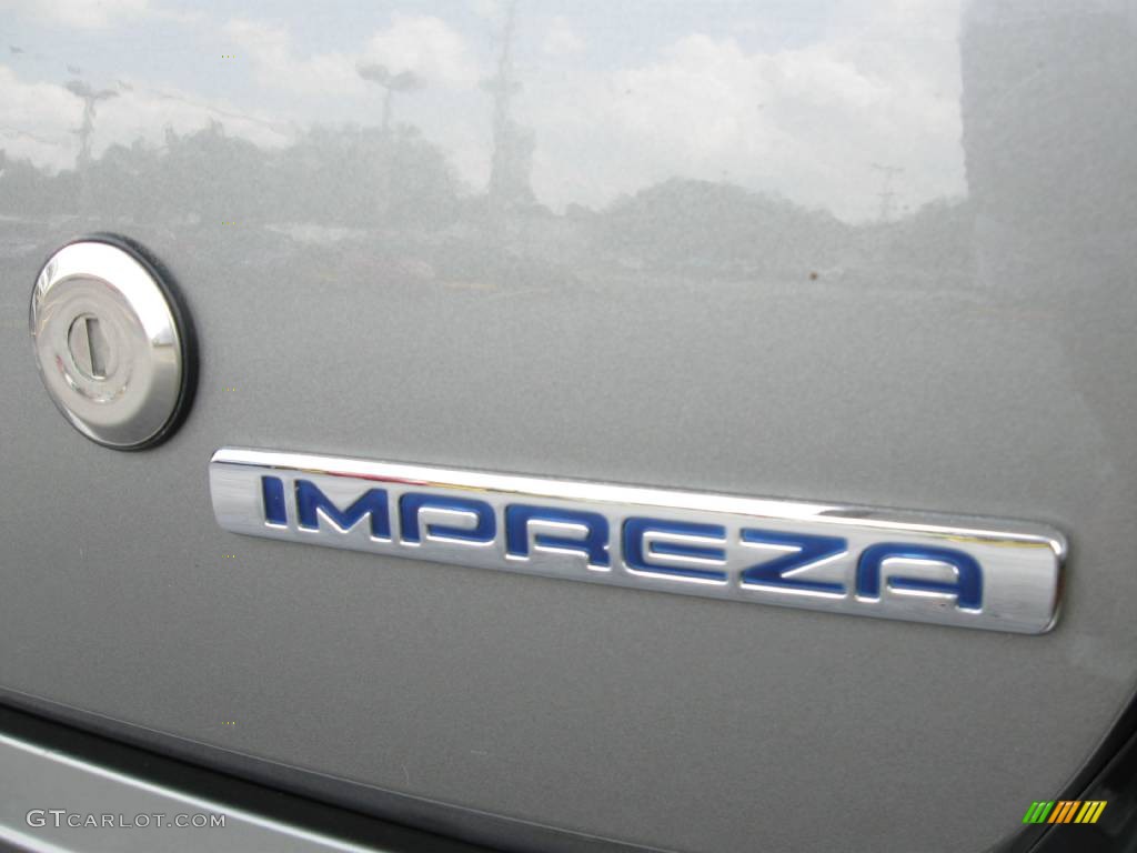 2006 Impreza 2.5i Sedan - Steel Gray Metallic / Anthracite Black photo #20