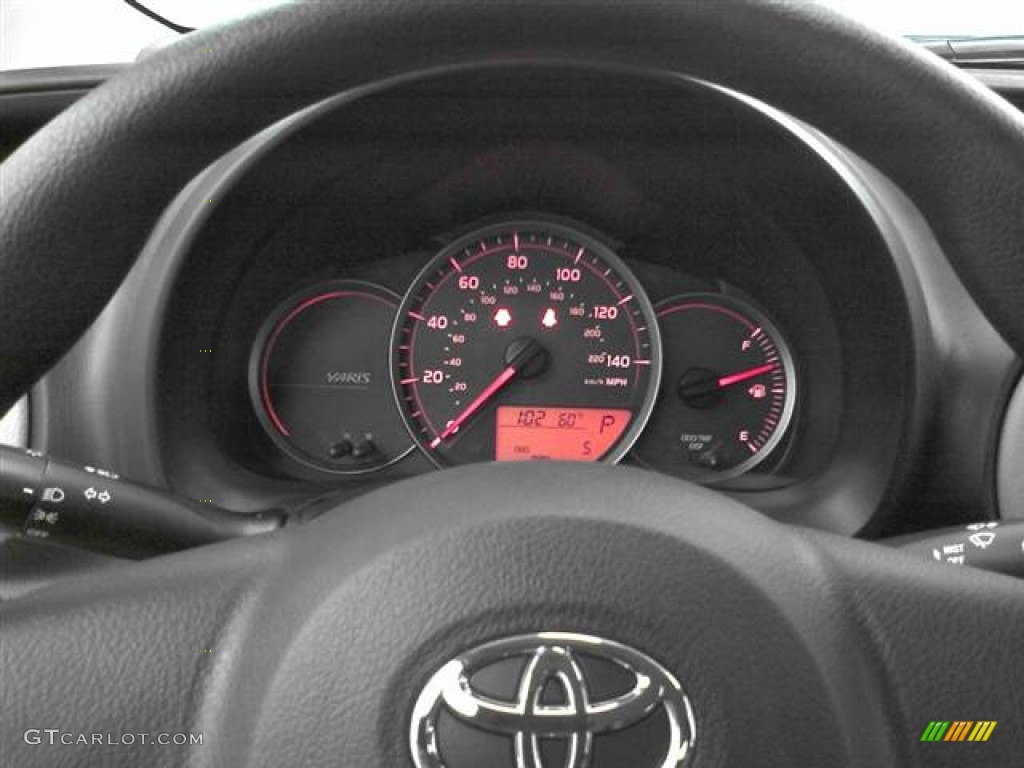 2012 Toyota Yaris L 5 Door Gauges Photos