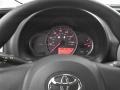2012 Toyota Yaris L 5 Door Gauges