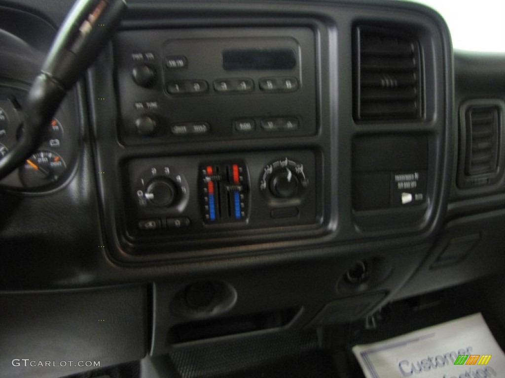 2003 Silverado 1500 LS Regular Cab 4x4 - Arrival Blue Metallic / Dark Charcoal photo #10