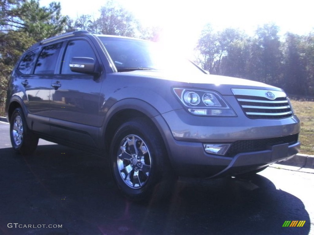 2009 Borrego EX V6 - Titanium Silver / Black photo #1