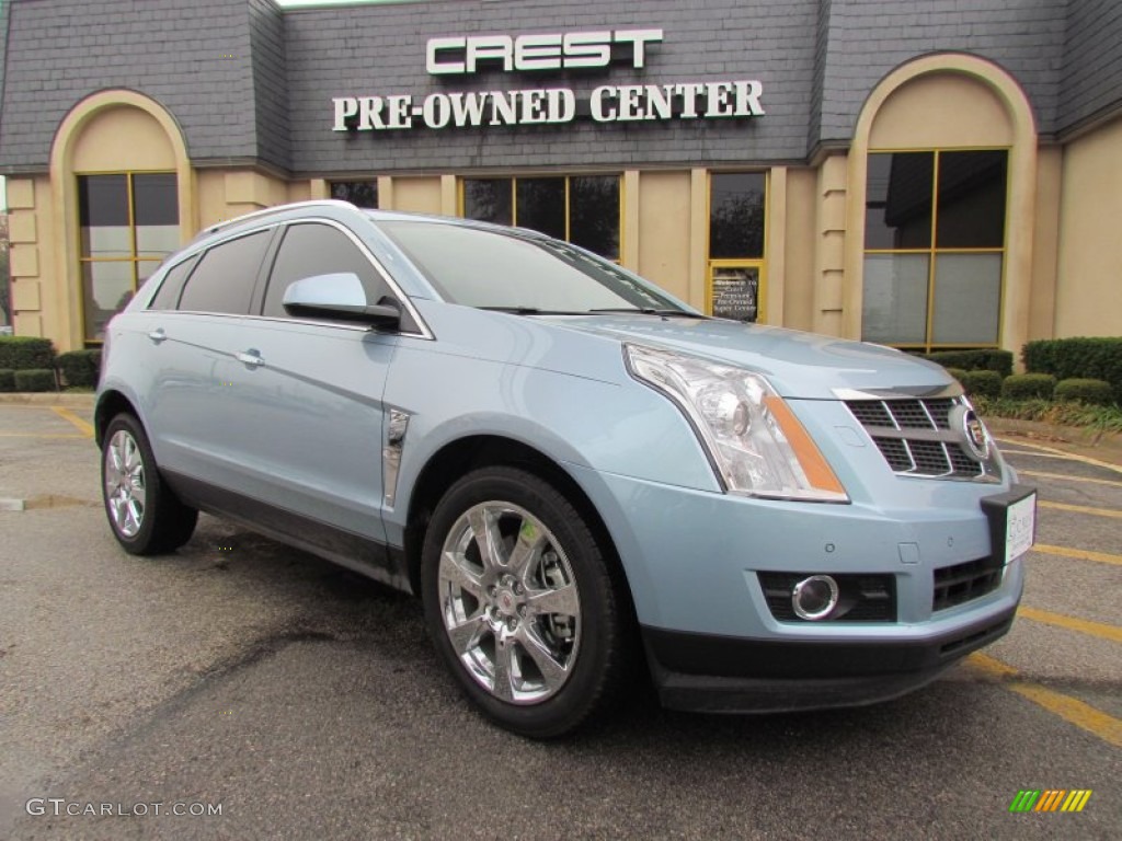 2011 SRX FWD - Blue Frost Metallic / Shale/Ebony photo #5