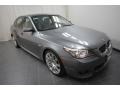 2008 Space Grey Metallic BMW 5 Series 550i Sedan  photo #1