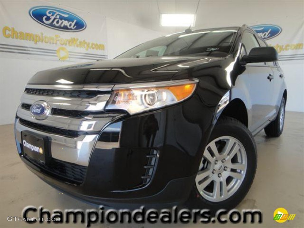 2012 Edge SE - Black / Charcoal Black photo #1
