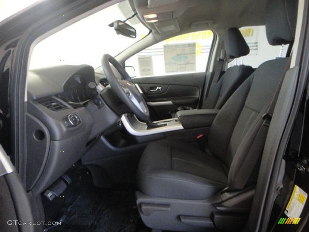 Charcoal Black Interior 2012 Ford Edge SE Photo #57355859
